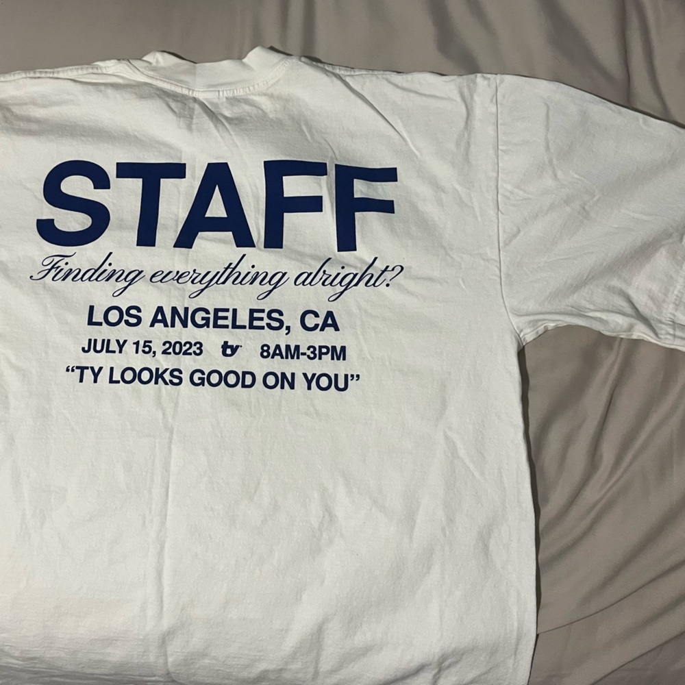 thirty years staff tee limited edition NWOT